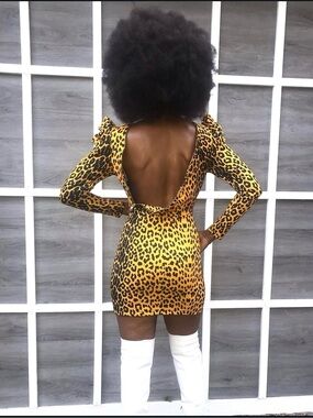 ASOS Open Back Mini Dress